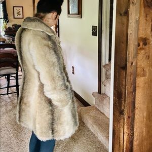 vintage leather coat